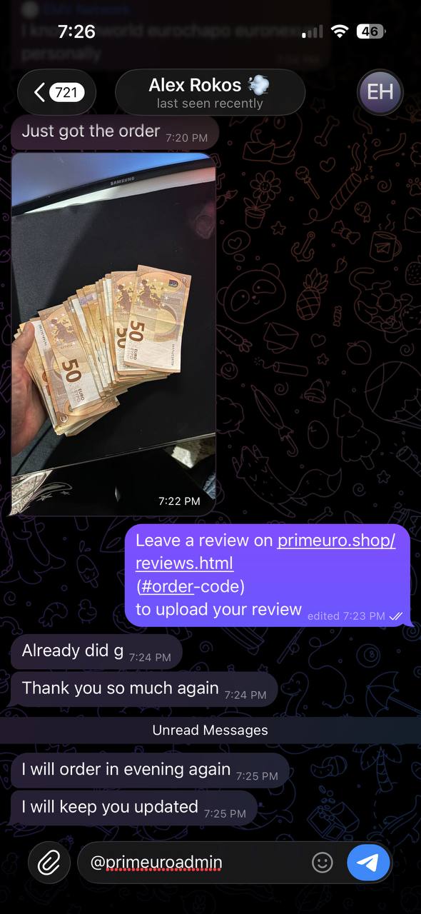 Customer vouch